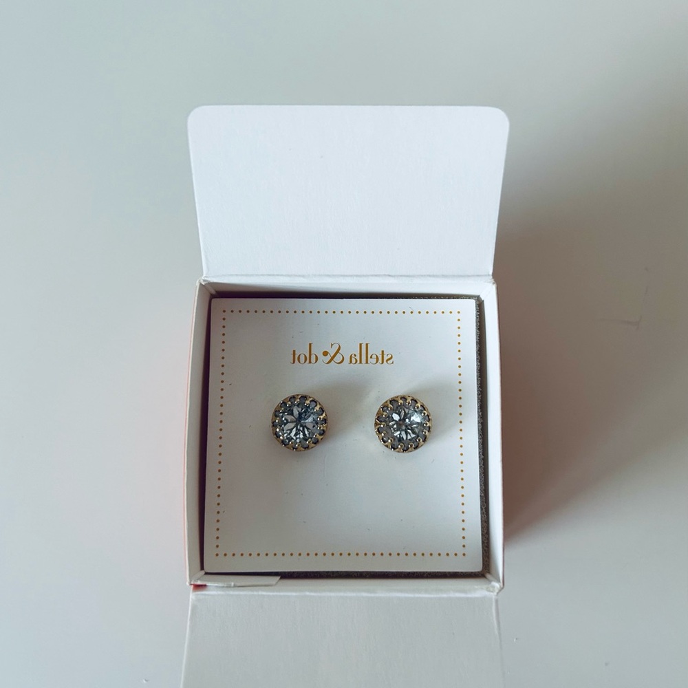 Stella & Dot Nancy Studs “Circles d’ oreilles Nancy”